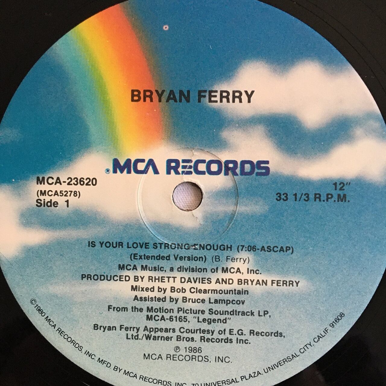12EP】Bryan Ferry – Is Your Love Strong Enough (Extended Version