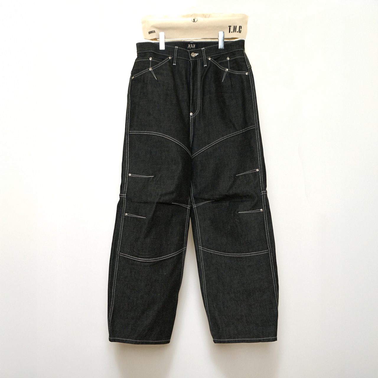 FAKE AS FLOWERS / Baggy Denim Pants Rigid