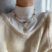 コイン ゴールドネックレス