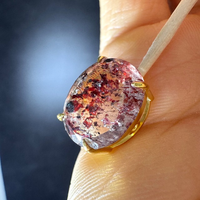 no.A15 レピドクロサイト ペンダントトップ兼ブレスチャーム