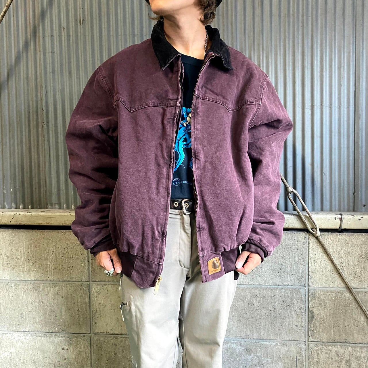 カーハート Carhartt サンタフェジャケット ダック地ワークジャケット メンズXXL /eaa315876