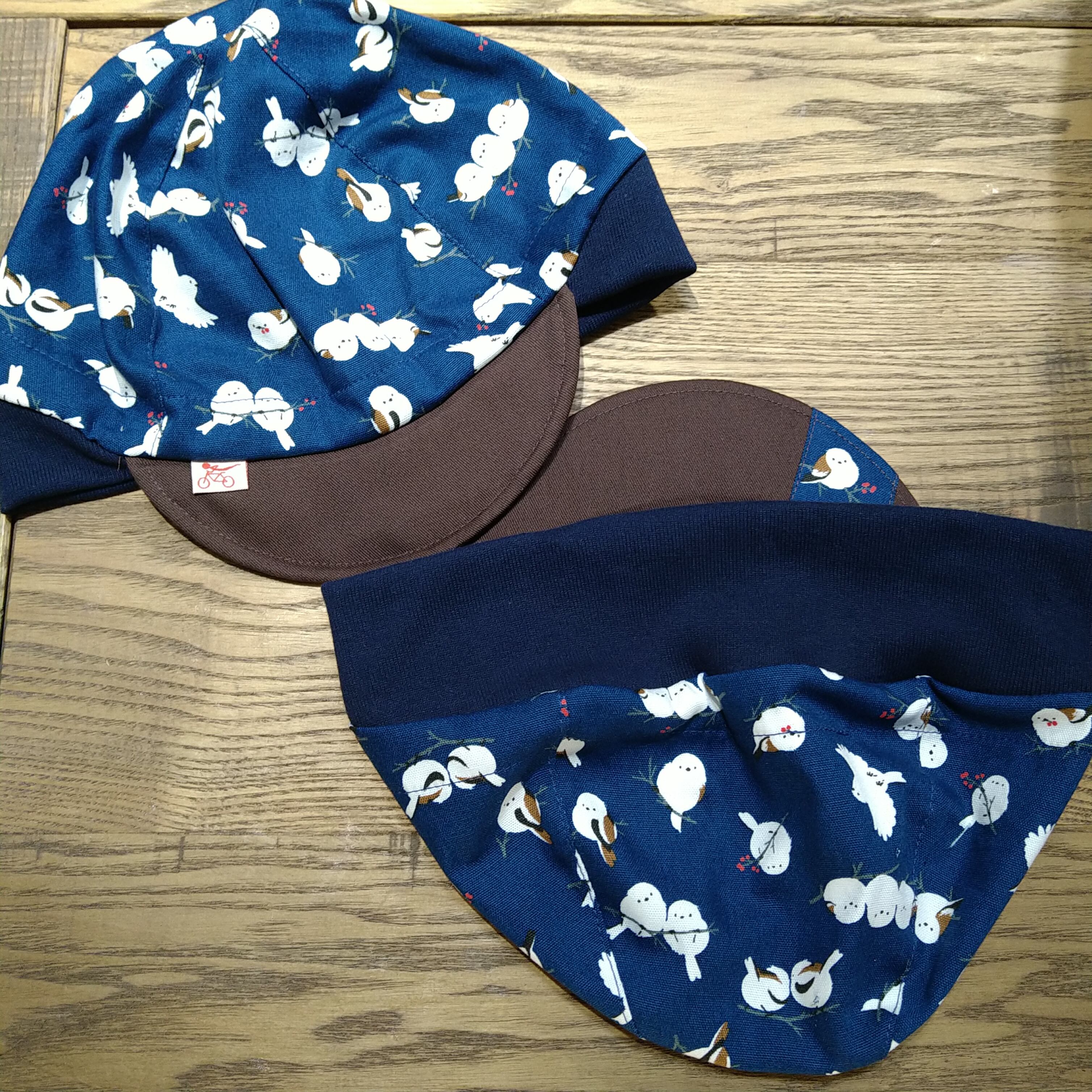 鳥 | Cyclone | ハンドメイドのゆるかわサイクルキャップ