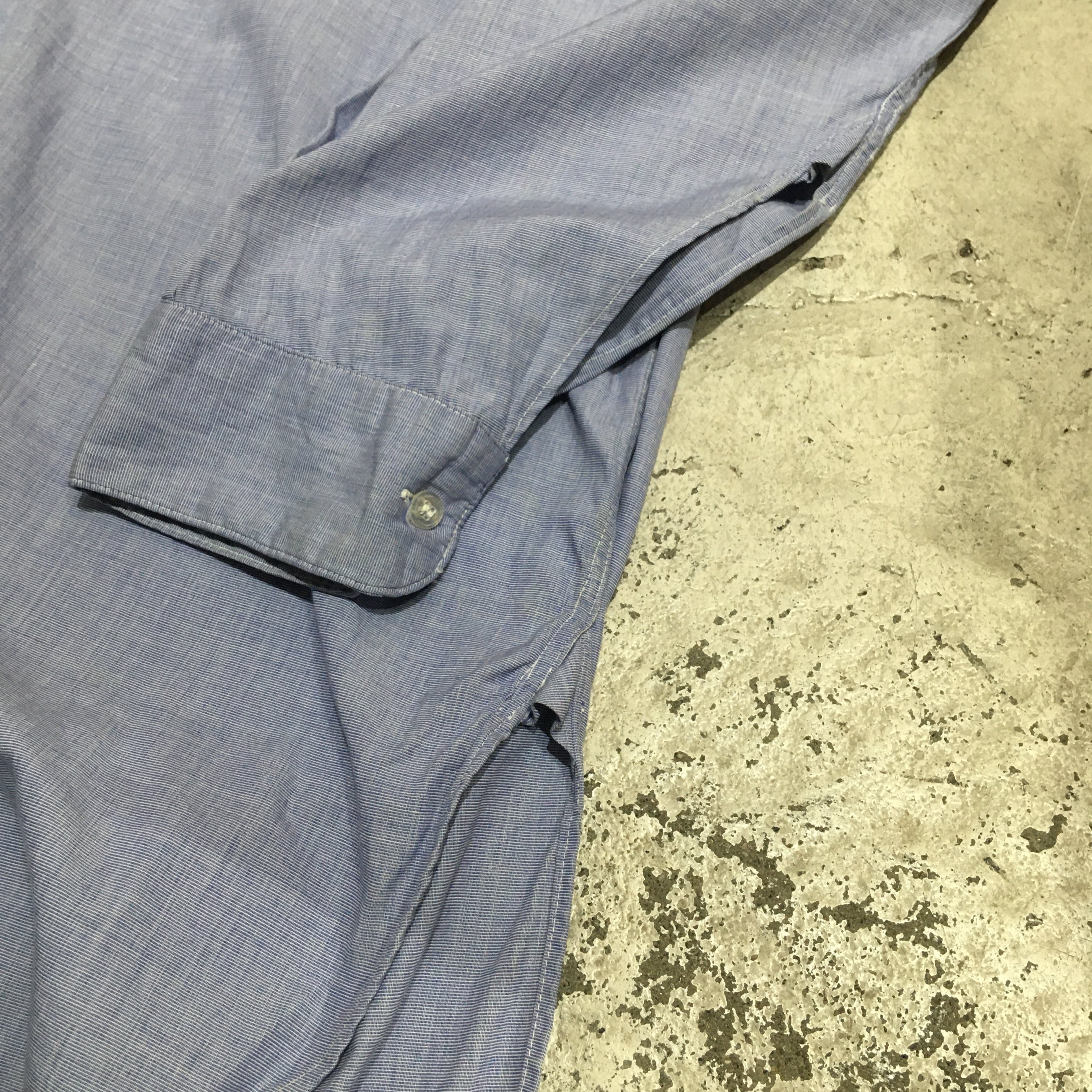 60s BRITISH ARMY / イギリス軍 オフィサーシャツ サイズ17 1/2 RAF  