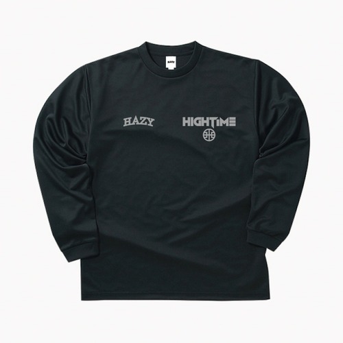 HAZY  HIGH TIME LongTee_2 ( Black / Gray )