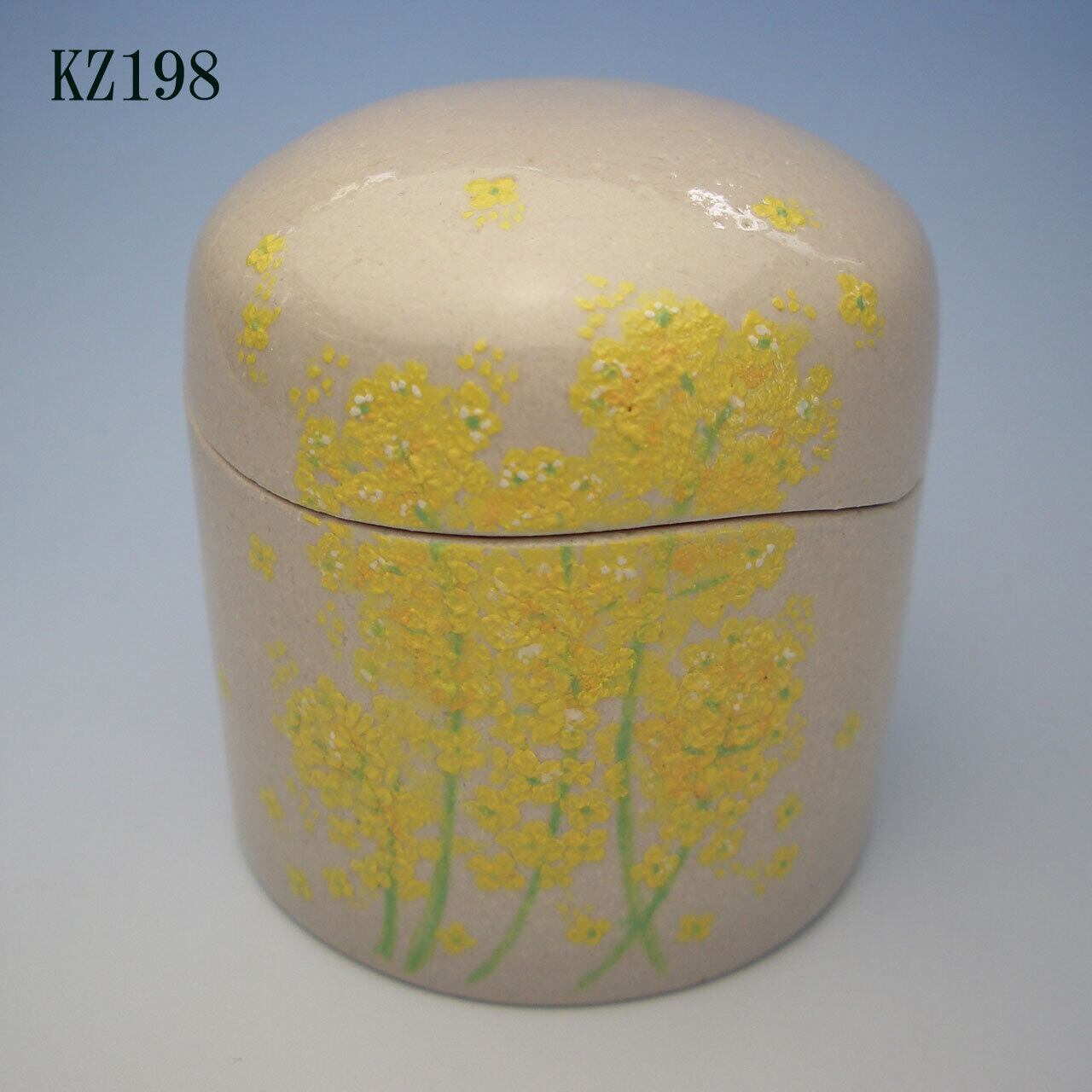 陶器製ミニ骨壷あんのん（KZ198）菜の花 | レイセキ