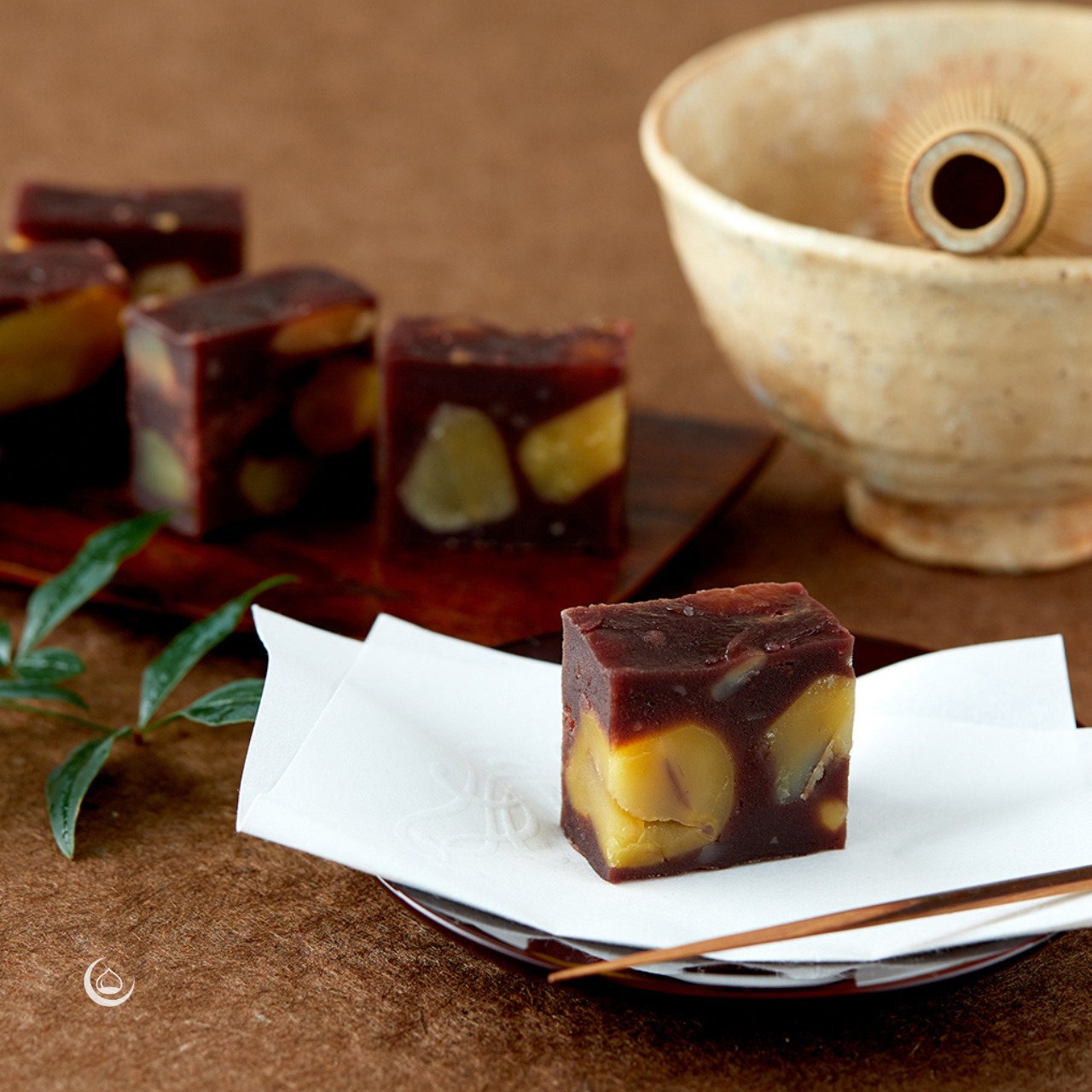 【１棹】みつ栗の月明かり｜栗蒸し羊羹