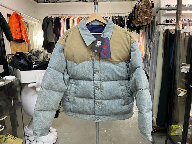 LEVIS × CLOT DENIM PUFFER JACKET INDIGO MEDIUM 73937