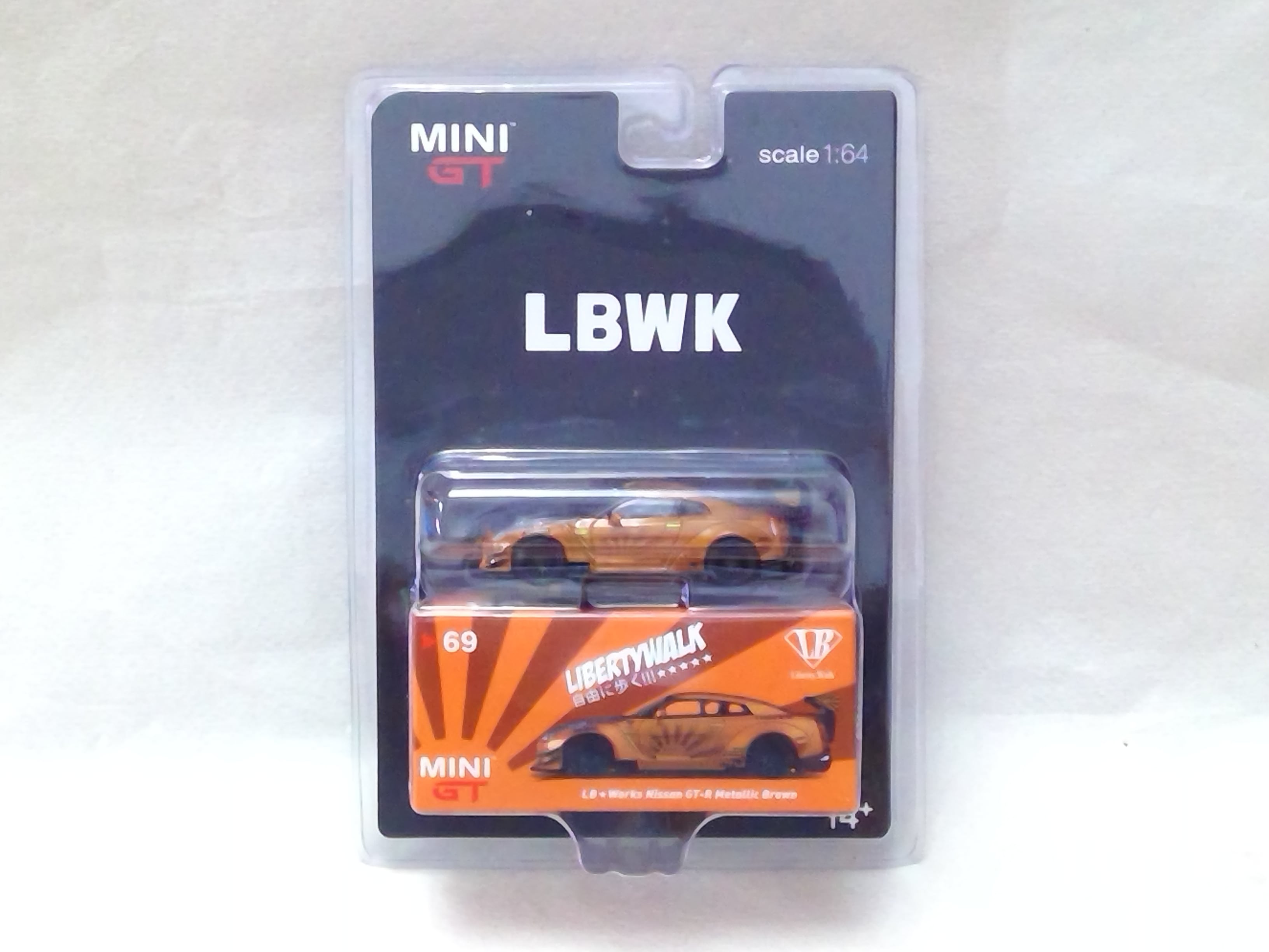 MINI GT ?69 LB☆Works Nissan GT-R Metallic Brown RHD | ホビー