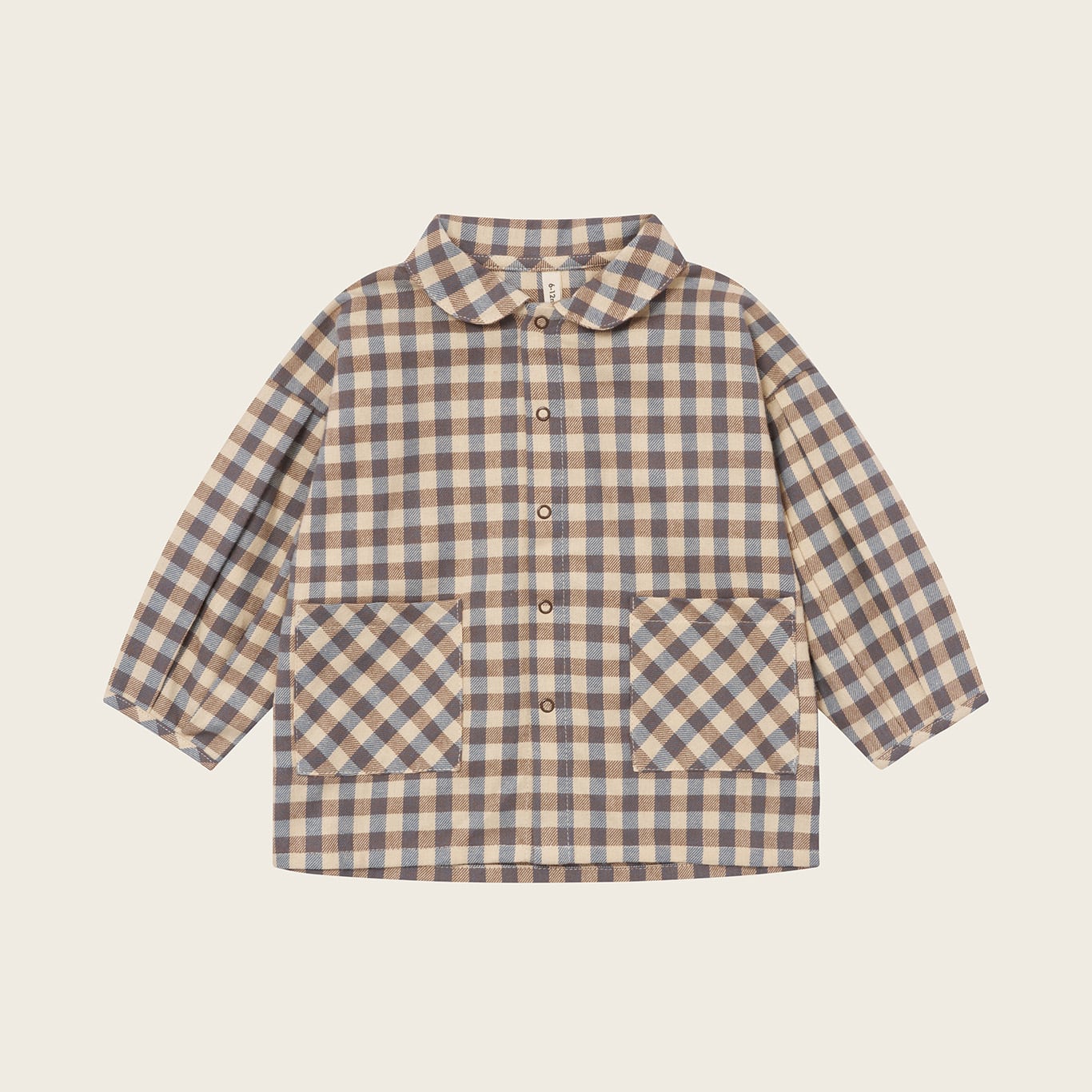 organic zoo / Shoreline Gingham Lodge Shirt / 1-2Y・2-3Y・3-4・4-5Y