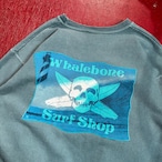 USA製 Whalebone Surf Shop スウェット ブルー バックプリント