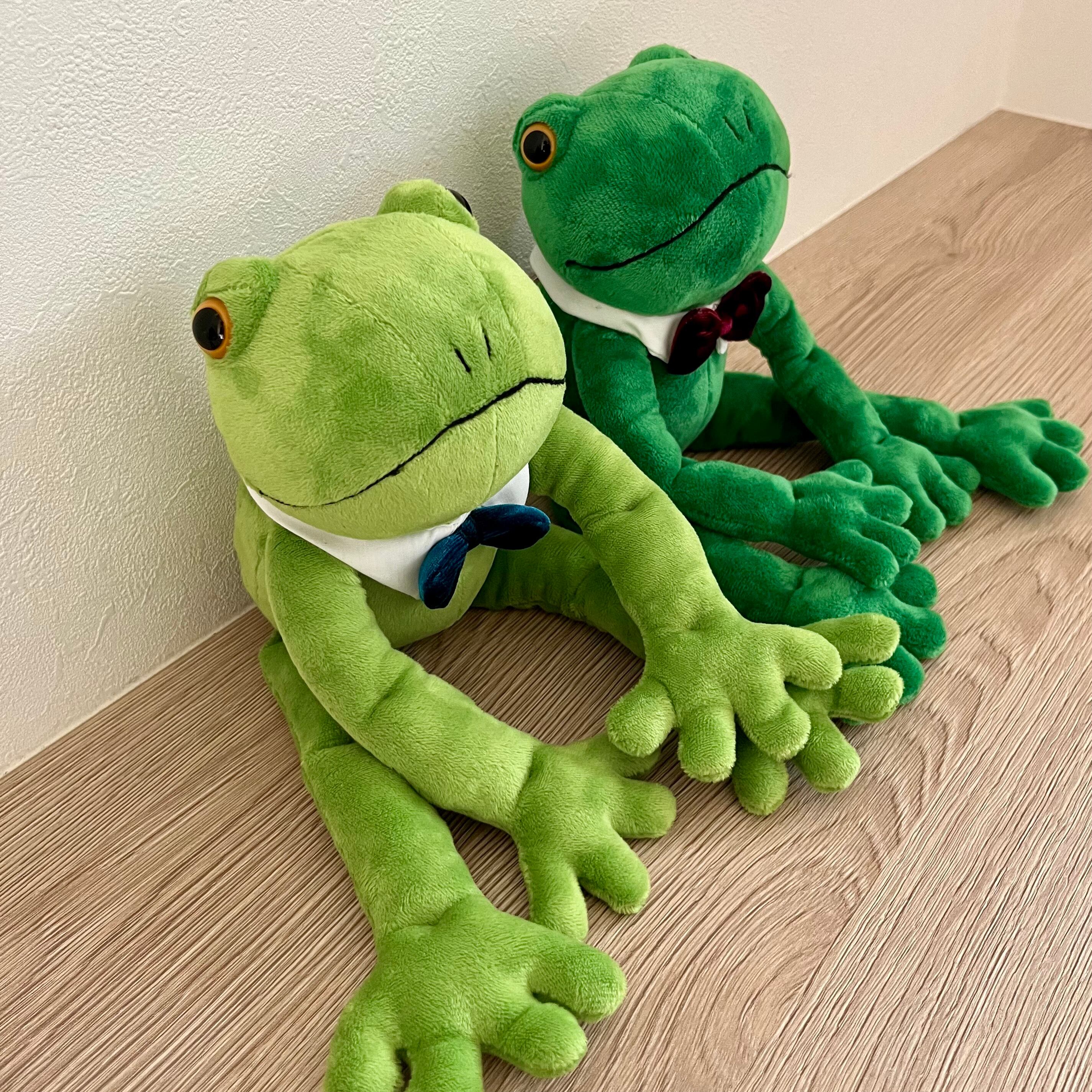 カエルのブリトー S グリーン モンスイユ Original Soft Toy | 雑貨と