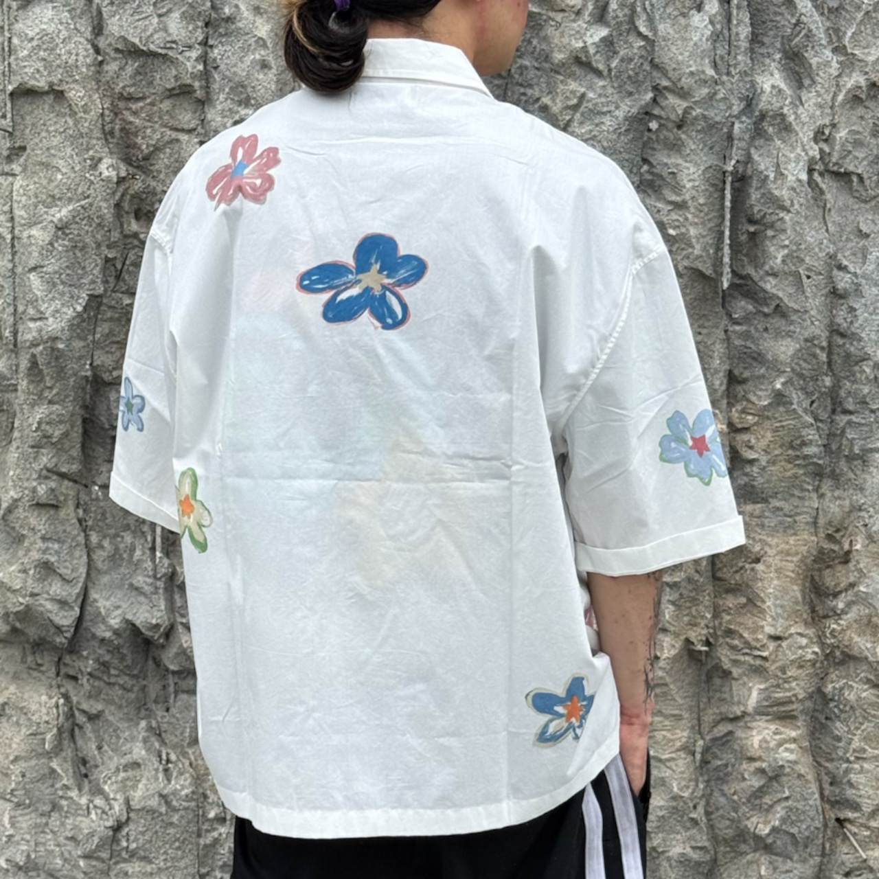 【NAHMIAS】SUPER BLOOM CROPPED SS SHIRT - 10