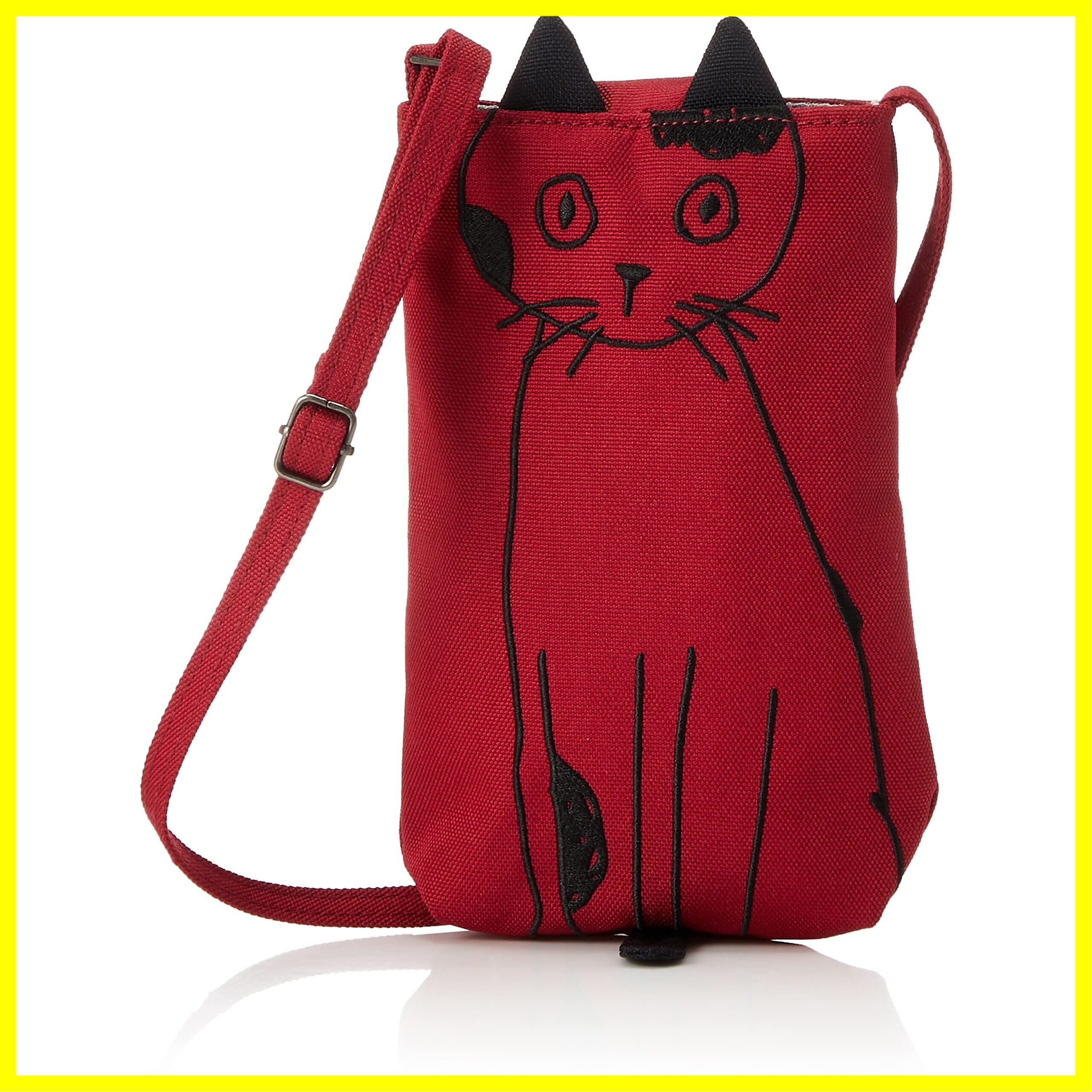 ノアファミリー] スマホポシェット 1丁目のねこスマホポシェット