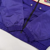 レア 80s 当時物 TEAM YAMAHA チームヤマハ ナイロンジャケット サイズ L /ヤマハレーシングスポーツ/パープル系/ビンテージ
