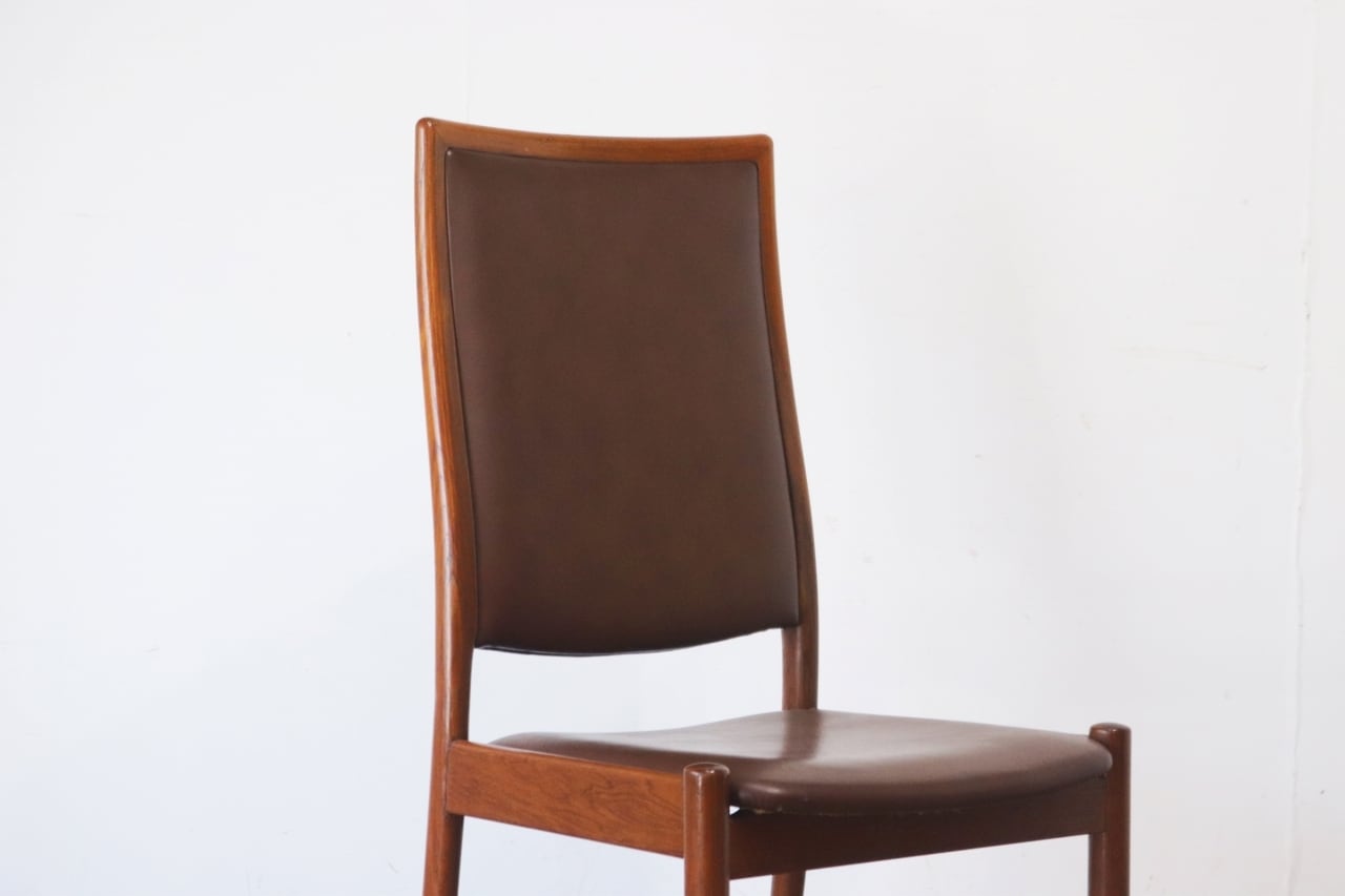 ヴィンテージ 山口木材工芸 チーク材 ダイニングチェア 椅子 低座