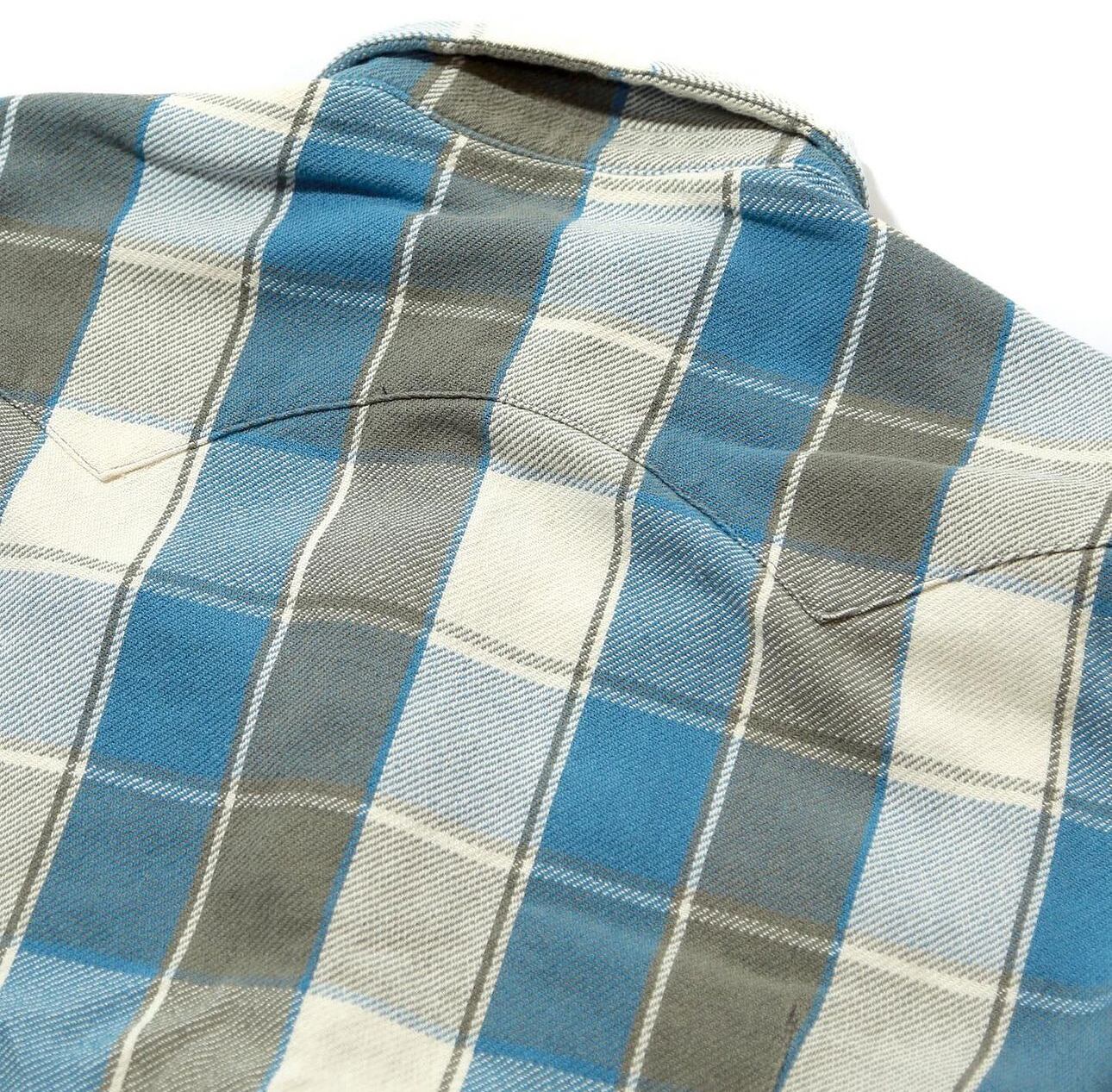 限定SALE！ TMT HEAVY TWILL PLAID SHIRTS長袖シャツ