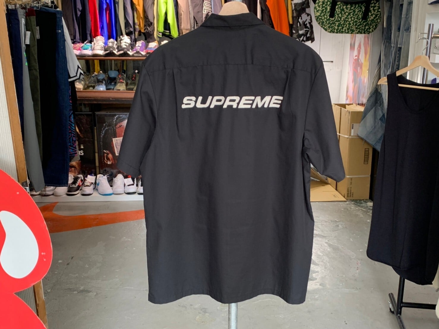 supreme Bowling Zip S/S Shirt Large - Tシャツ/カットソー(半袖/袖なし)