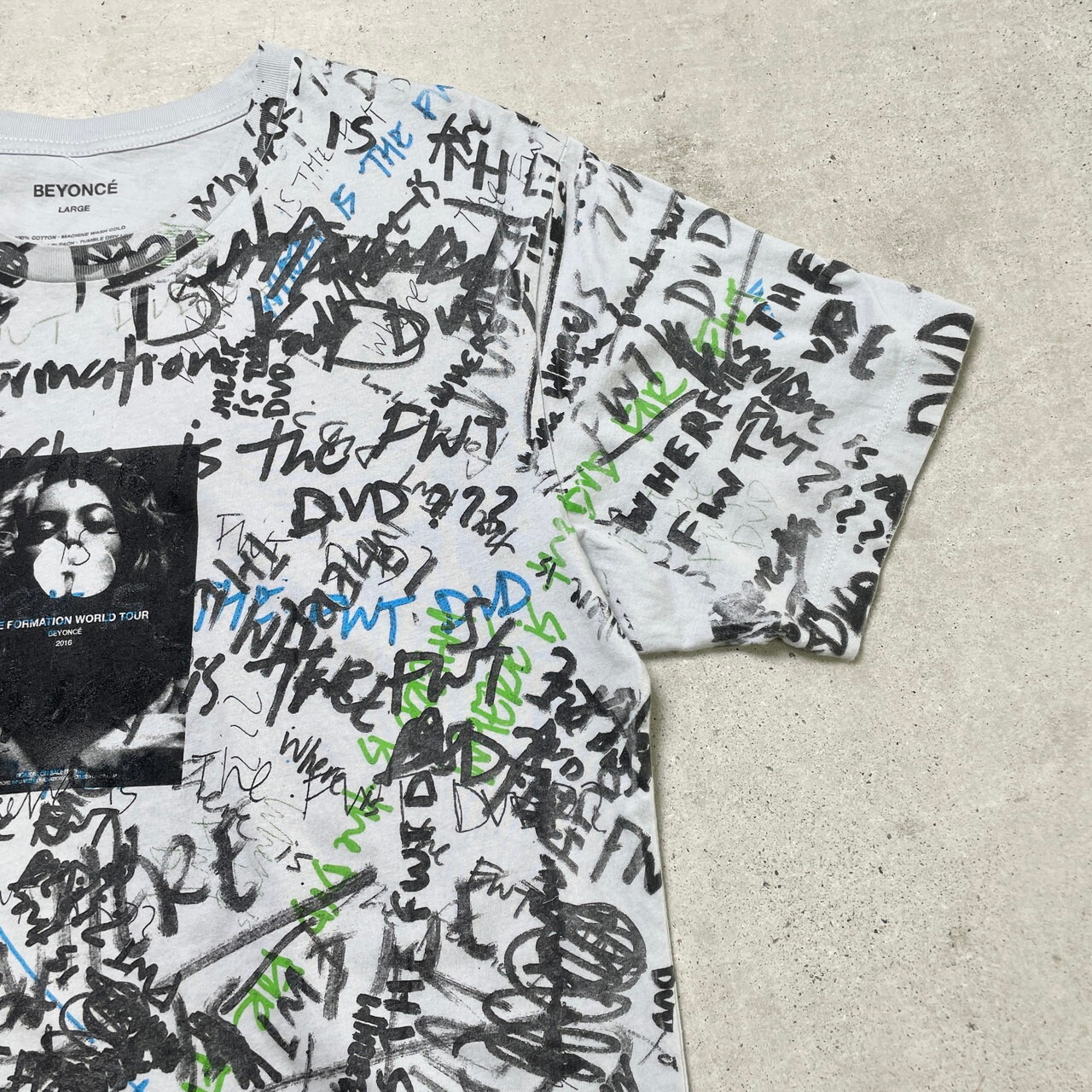 BEYONCE ビヨンセ THE FORMATION WORLD TOUR DVD バンドTシャツ 