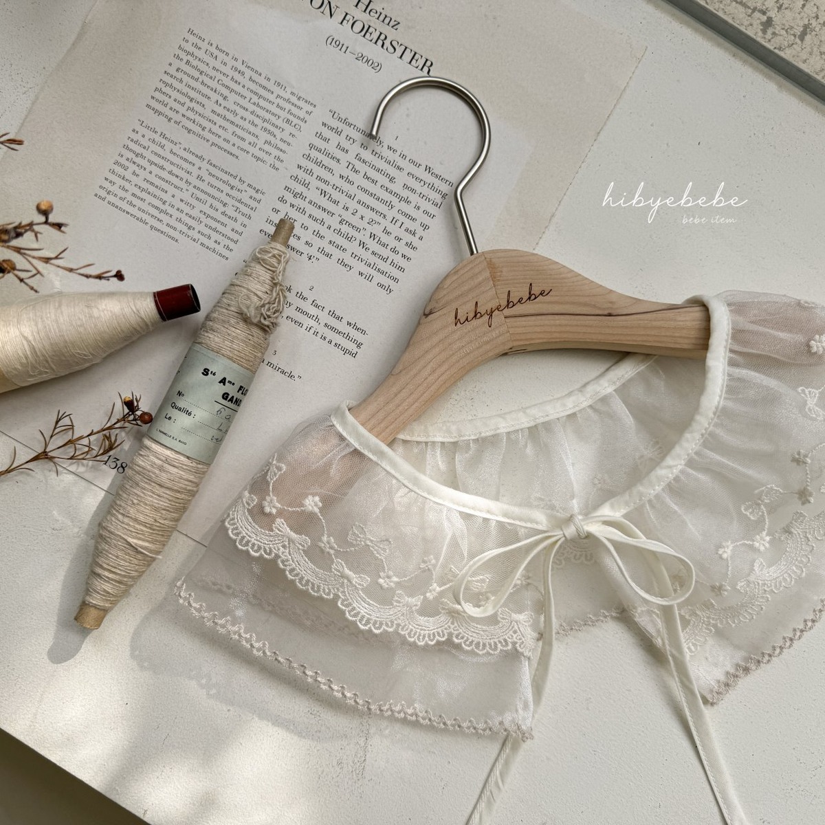 [hibye bebe] ribbon frill lace escape | THE BABY BASE