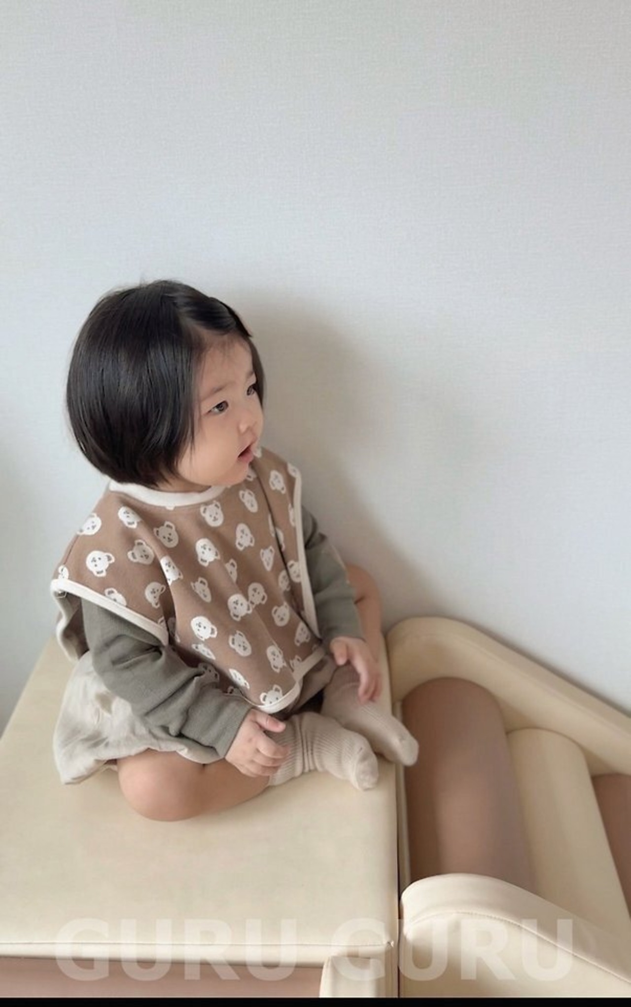 韓国子供服 / 26Autumn / 〖取寄〗guruguru / マイルドT / ベビー服 *1号~3号*