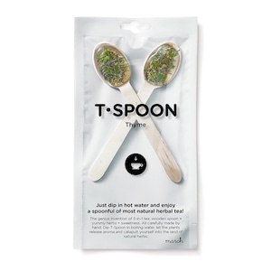 march(マーチ) T-SPOON ハーブティー タイム 2本セット TSPOON ティースプーン 紅茶 アウトドア BBQ 用品 キャンプ グッズ 持ち運び 軽量 お茶 登山 プレゼント ナチュラル