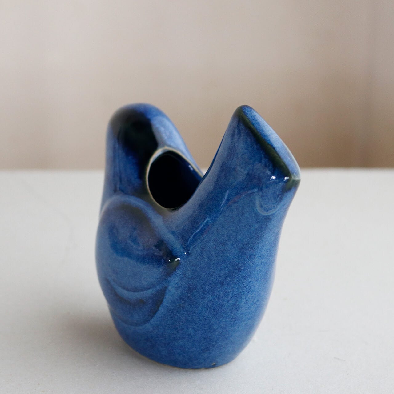 Sceneryvase シナリー バードフラワーベース ブルー L ＊ 北欧