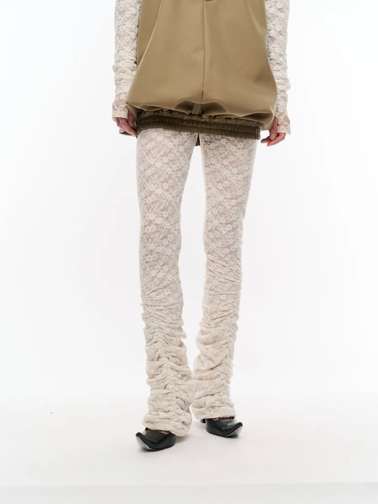 【26AW】POOLDE プールデ / レギンス / Shadow Petal Leggings - 8