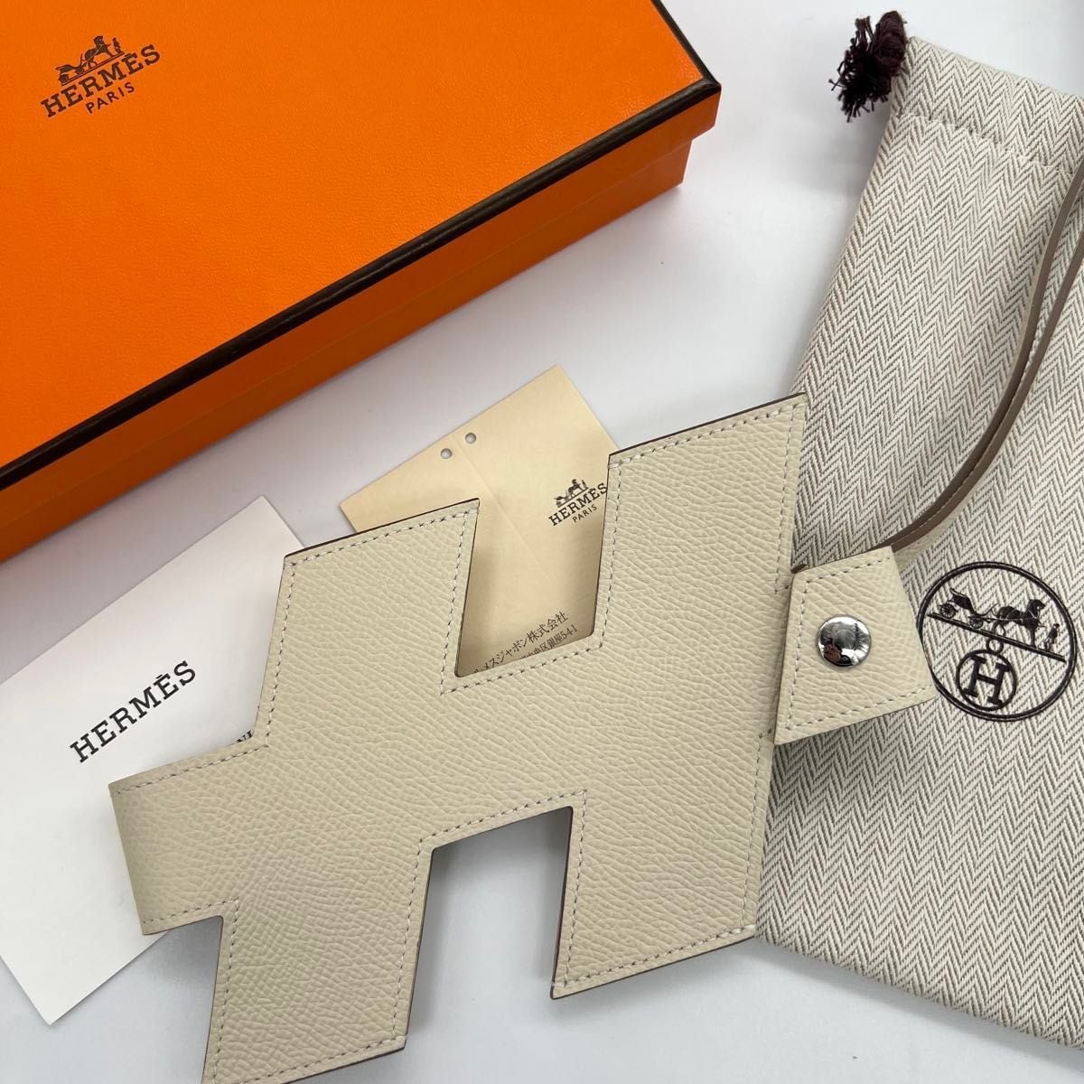 HERMES エルメス H タグ フォンケース U刻印 フォンケース
