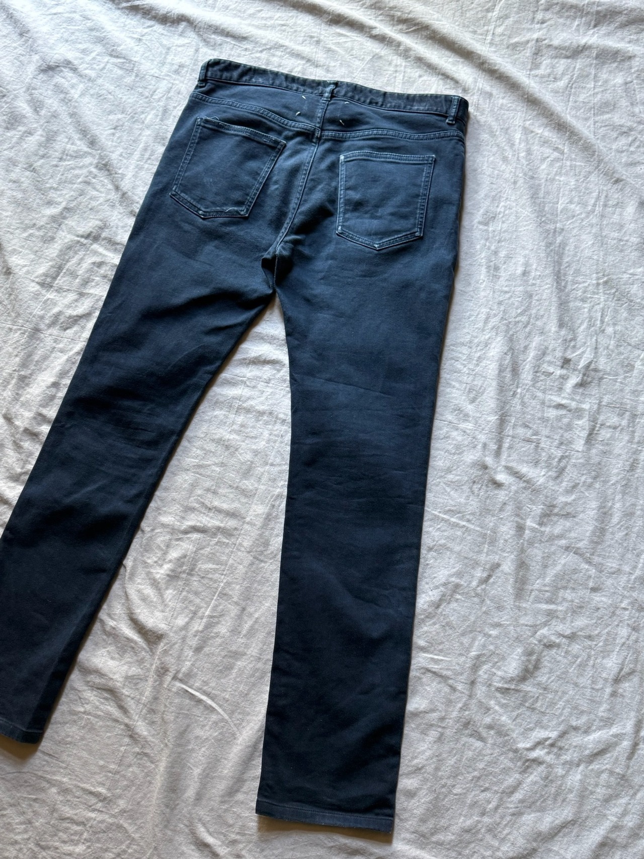 "MAISON MARGIELA" 2015 Fade navy slim pants