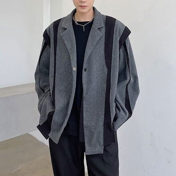 Wool With Raw Edge Jacket【TR1008】