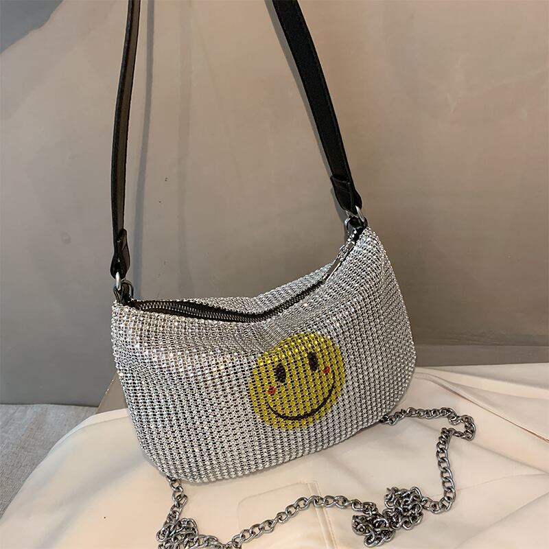 スモールバッグ女性バッグ2020夏の新しいトレンディなワイルドチェーンメッセンジャーバッグinsファッションショルダー脇の下バッグ Tiancai_Wing_Bag2249806