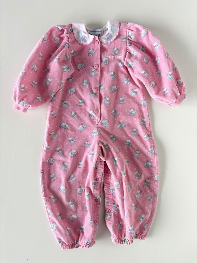 【12m相当・vintage】カウボーイ柄ロンパース