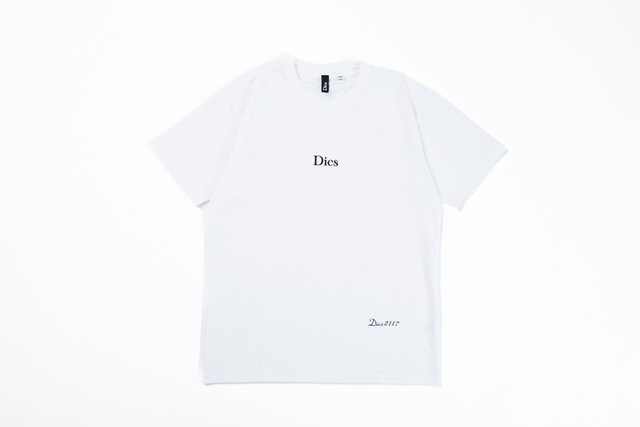 DICS エアレットTシャツ　ホワイト　【日本製】