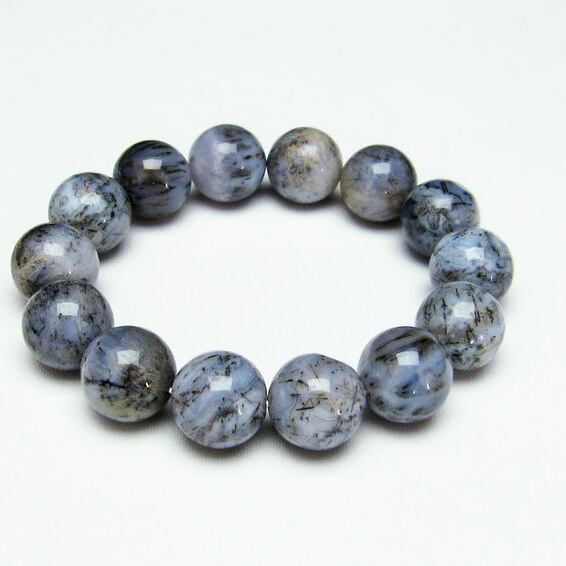 ルチルインアゲート ブレスレット 16mm [M便 1/10] 111-11151