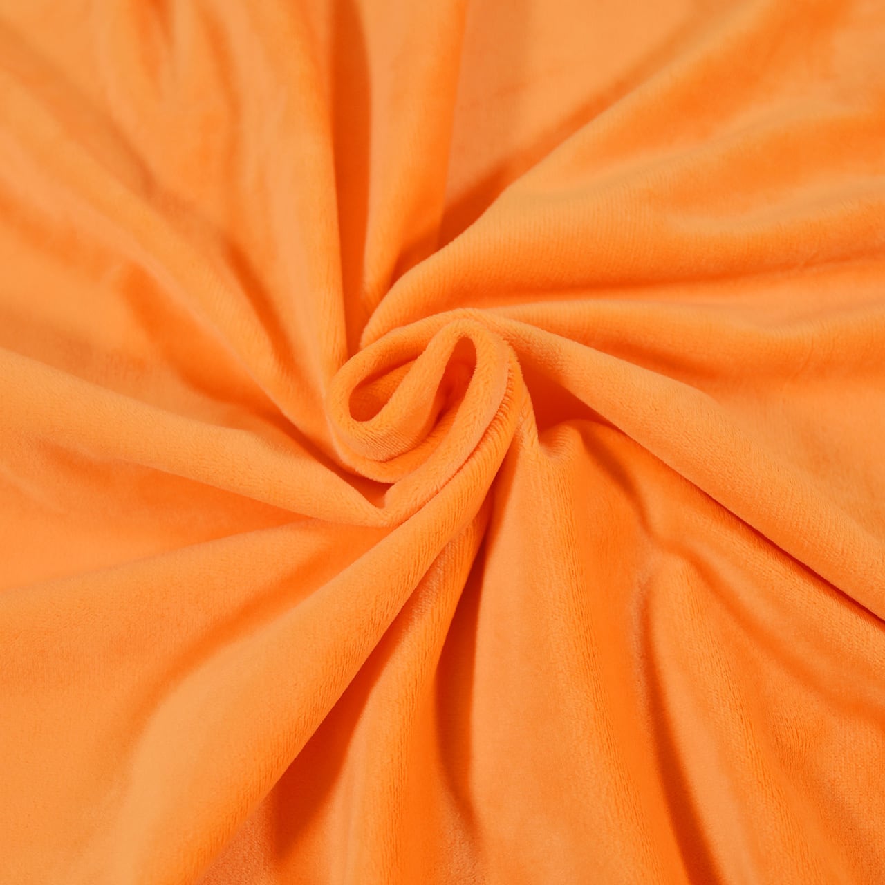 ソフトボア1.0mm(オレンジ)SSB025 ぬいぐるみ用短毛ボア生地 20cm