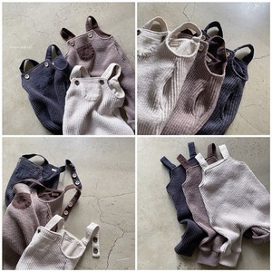 【予約】bagel knit suspenders / nunubiel no.40016