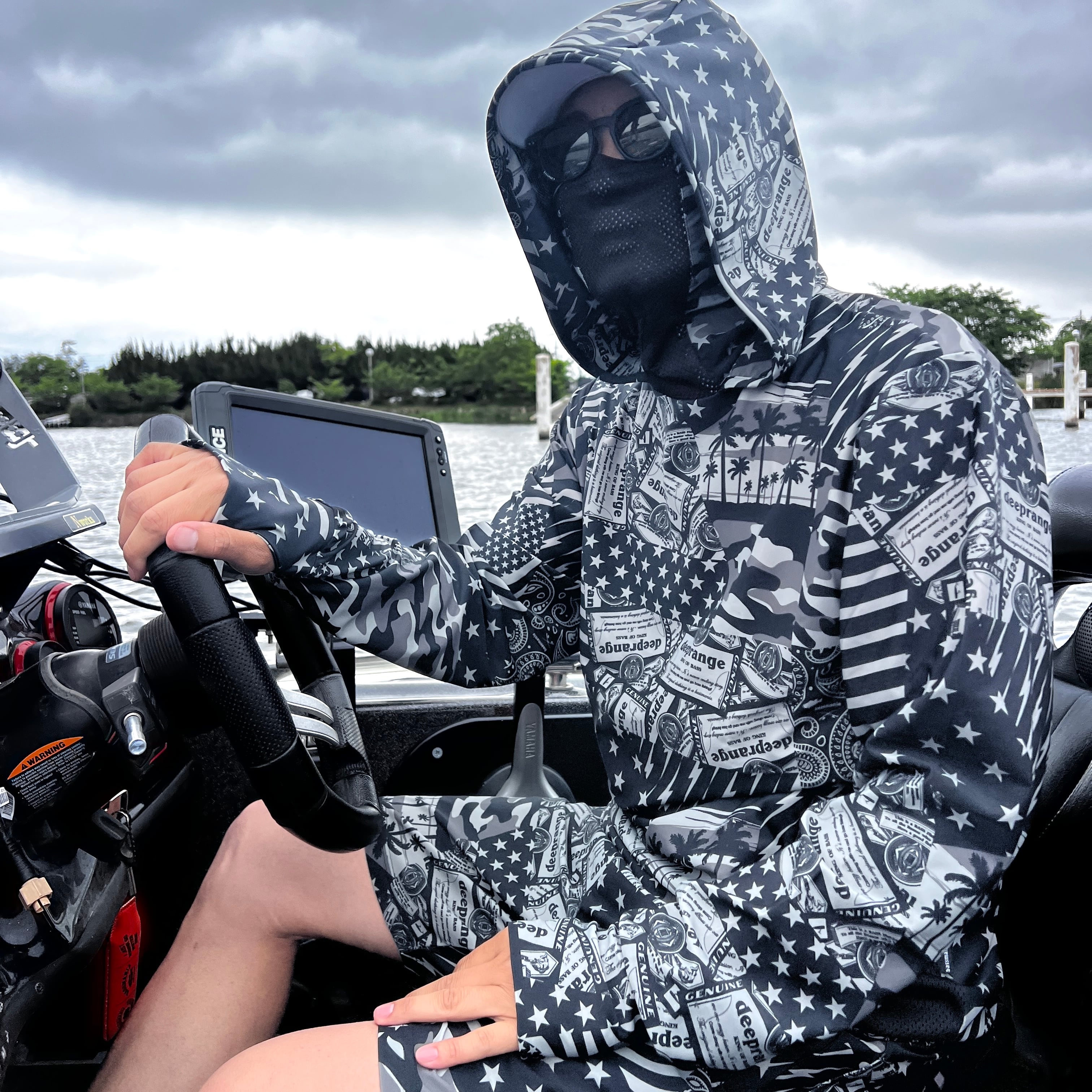 バスマニア　3WAY UV RUSH Original pattern Uv Rush 3way Pullover［ORIGINAL Design］［LIMITED