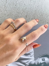 original double design ring