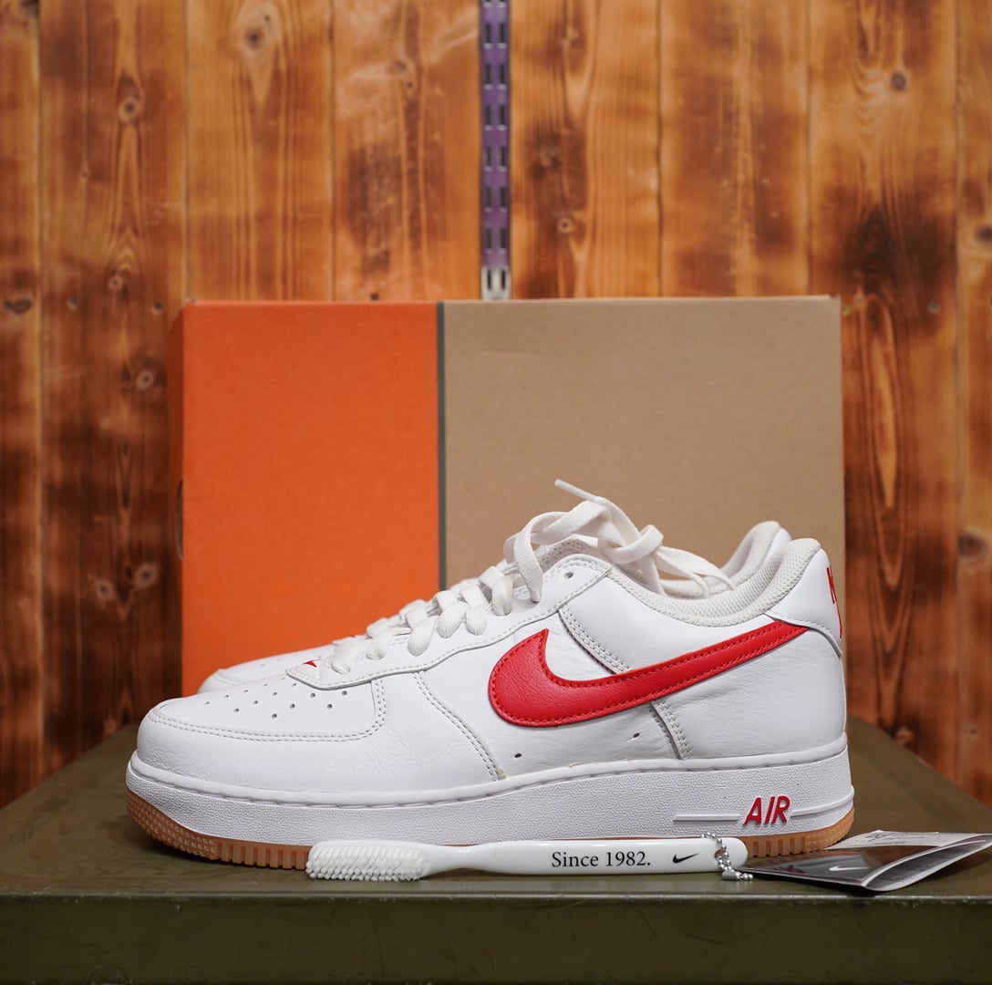 AIR FORCE 1 LOW RETRO ”COLOR OF THE MONTH UNIVERSITY RED DJ3911-102 us9.5 27.5cm nike ナイキ