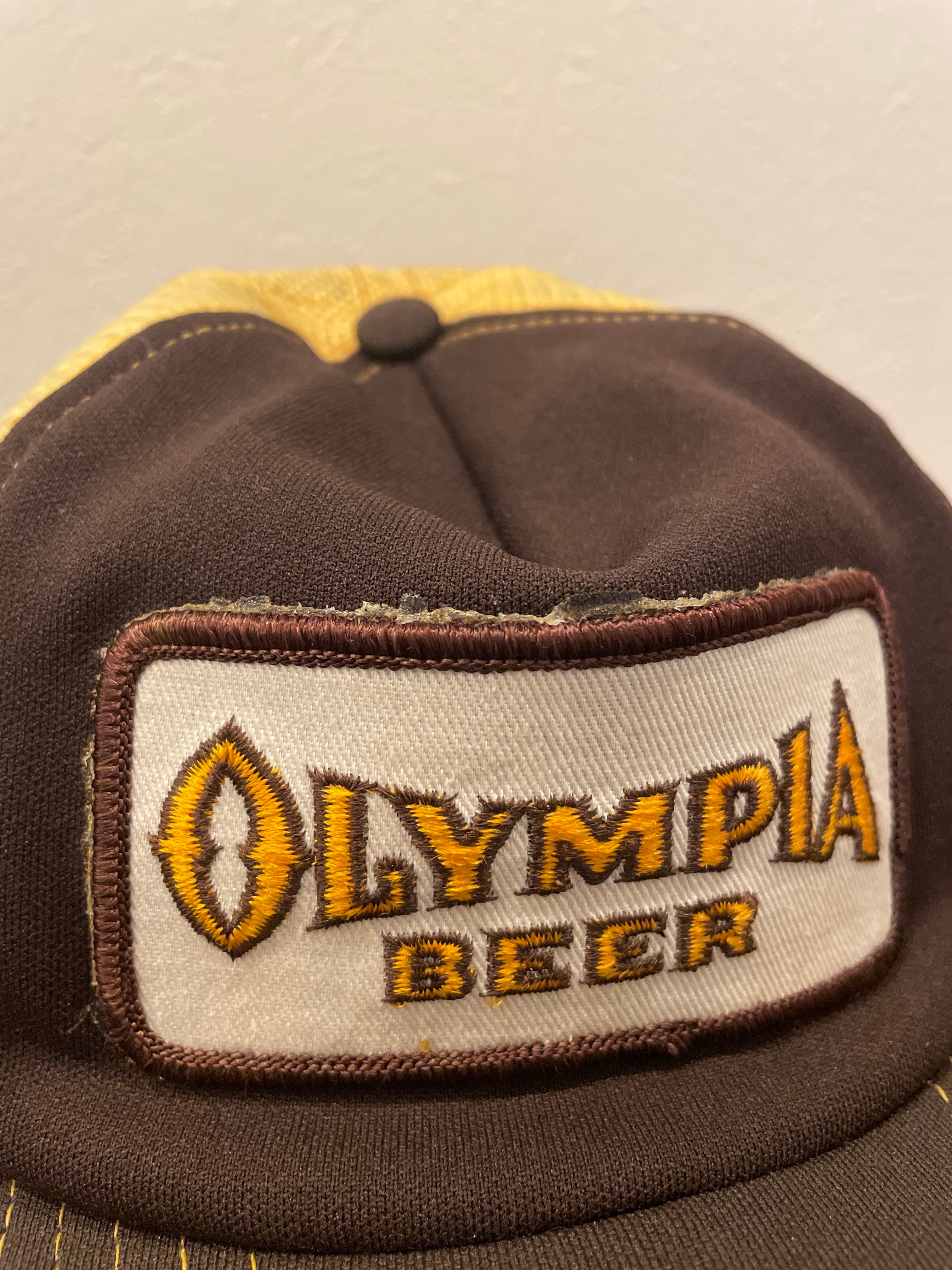 Olympia Beerの80年代ビンテージ 半袖 Tシャツ US 半袖 M