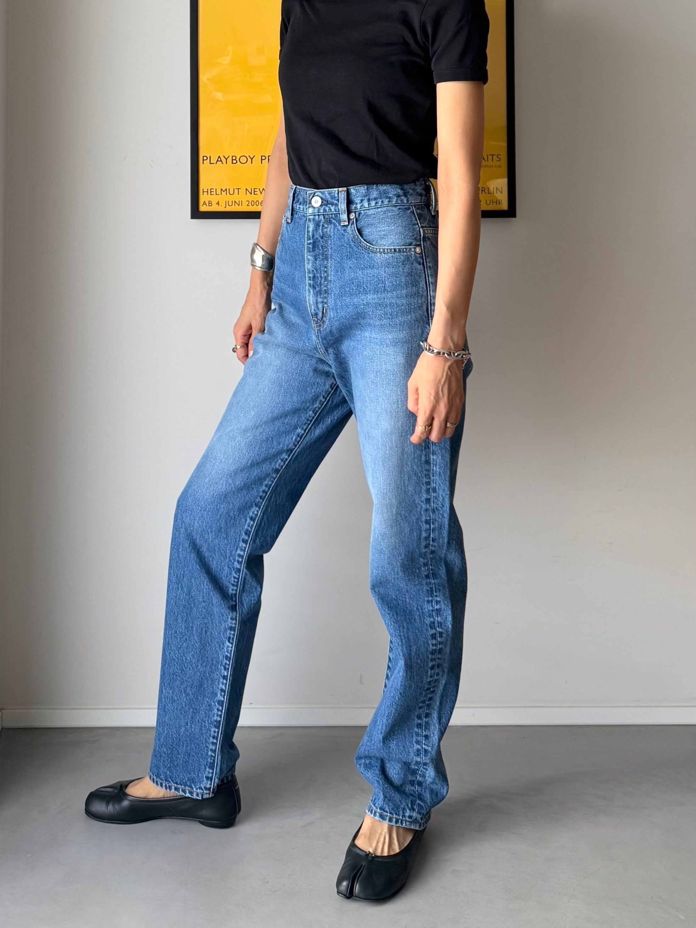 26SS限定生産】The Straight /ストレート‐WB26105-MID BLUE | woadblue