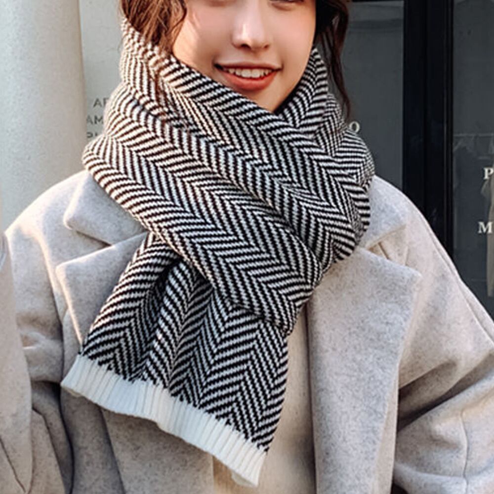 大判 ニット マフラー レディース 秋冬 防寒 保温 暖かい ストール 大人 きれいめ かわいい おしゃれ シンプル 通勤 通学 大人可愛い 大人女子