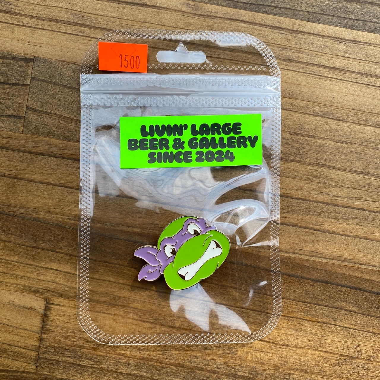 Teenage Mutant Ninja Turtles Donatello Upcycle Pin