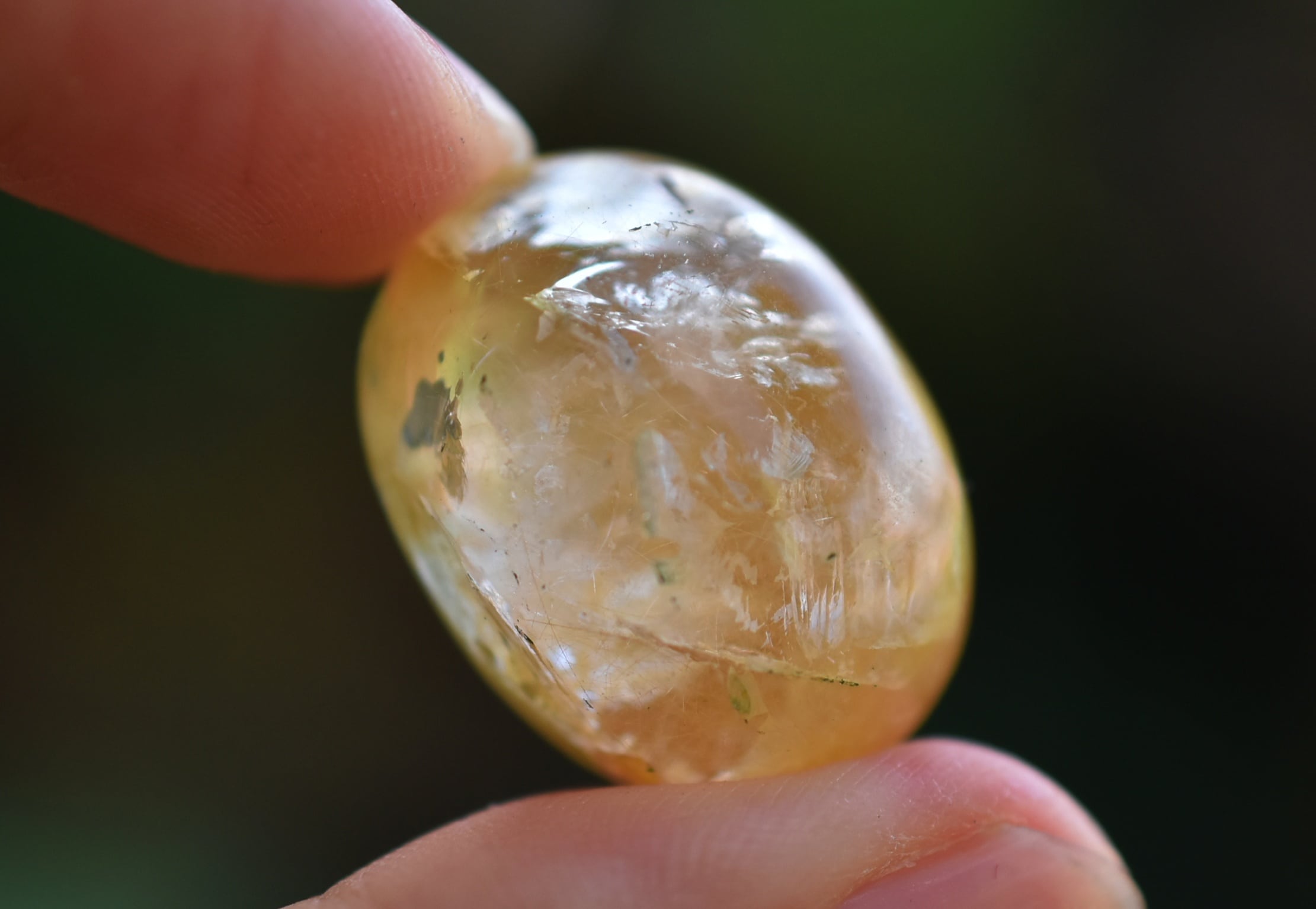 黄金カチ割り☆ガーデンクォーツs724 | Funky garuda Stone