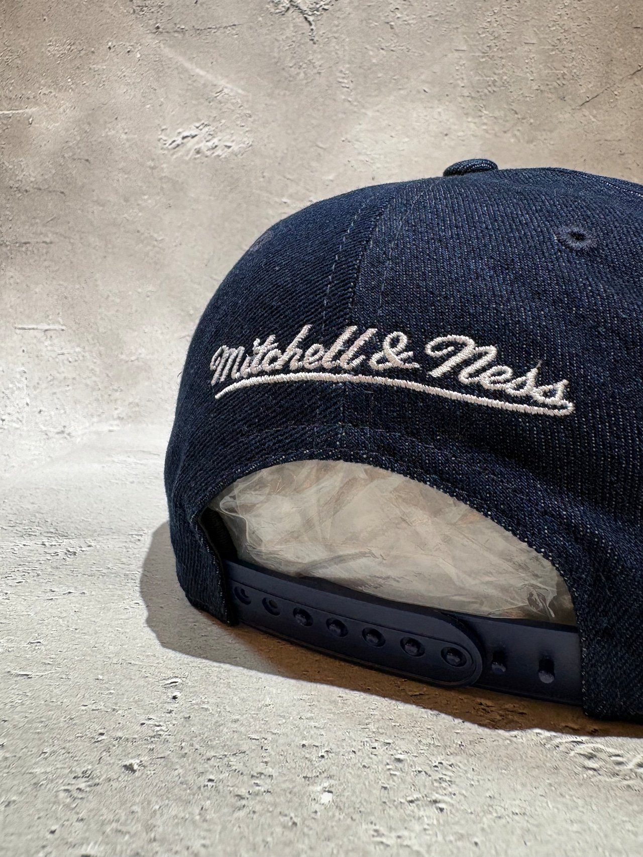 Mitchell&Ness/ミッチェルアンドネス NBA ニューヨーク・ニックス デニム キャップ