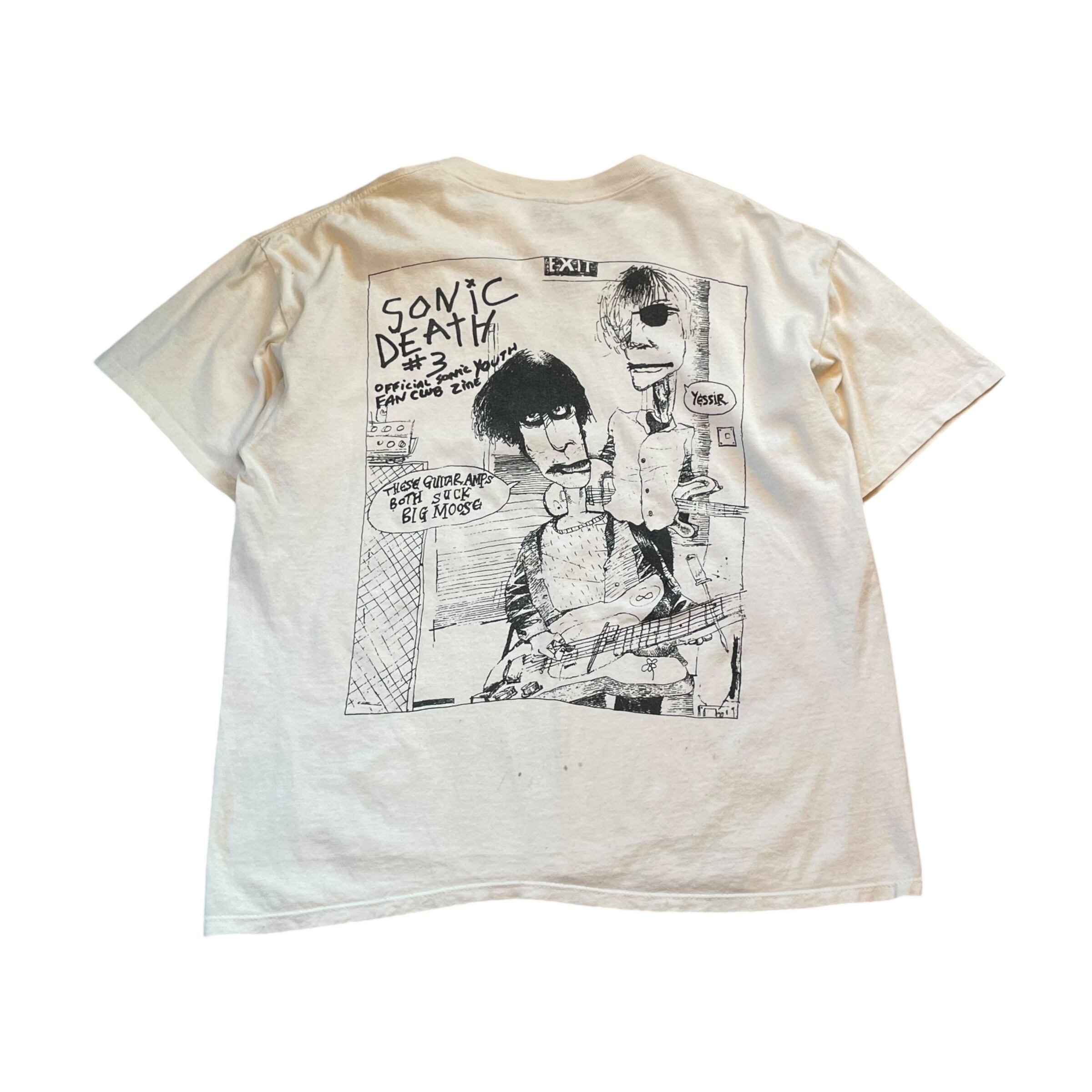Special !! 90s SONIC YOUTH "SONIC DEATH #3" T-shirt
