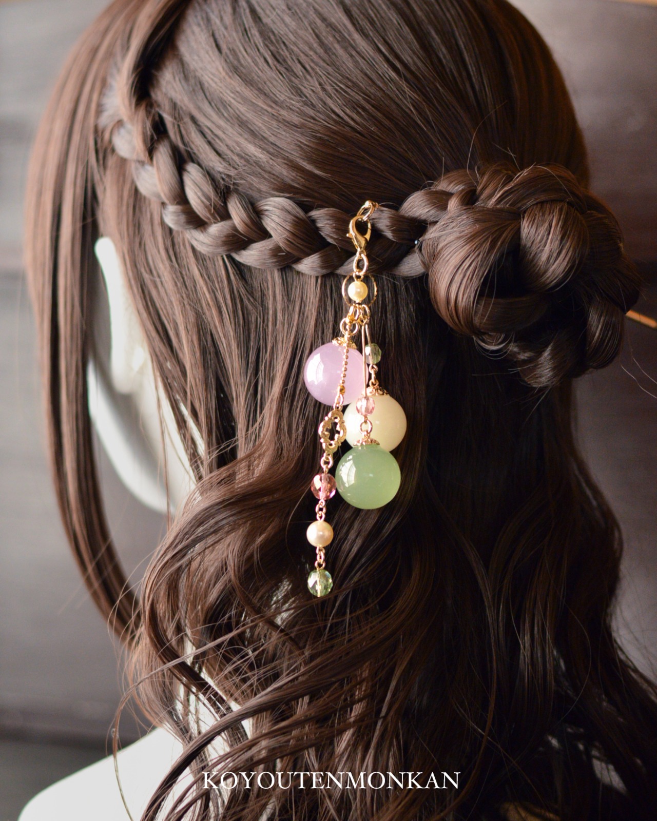 再販⭐︎三色団子の花見かんざし