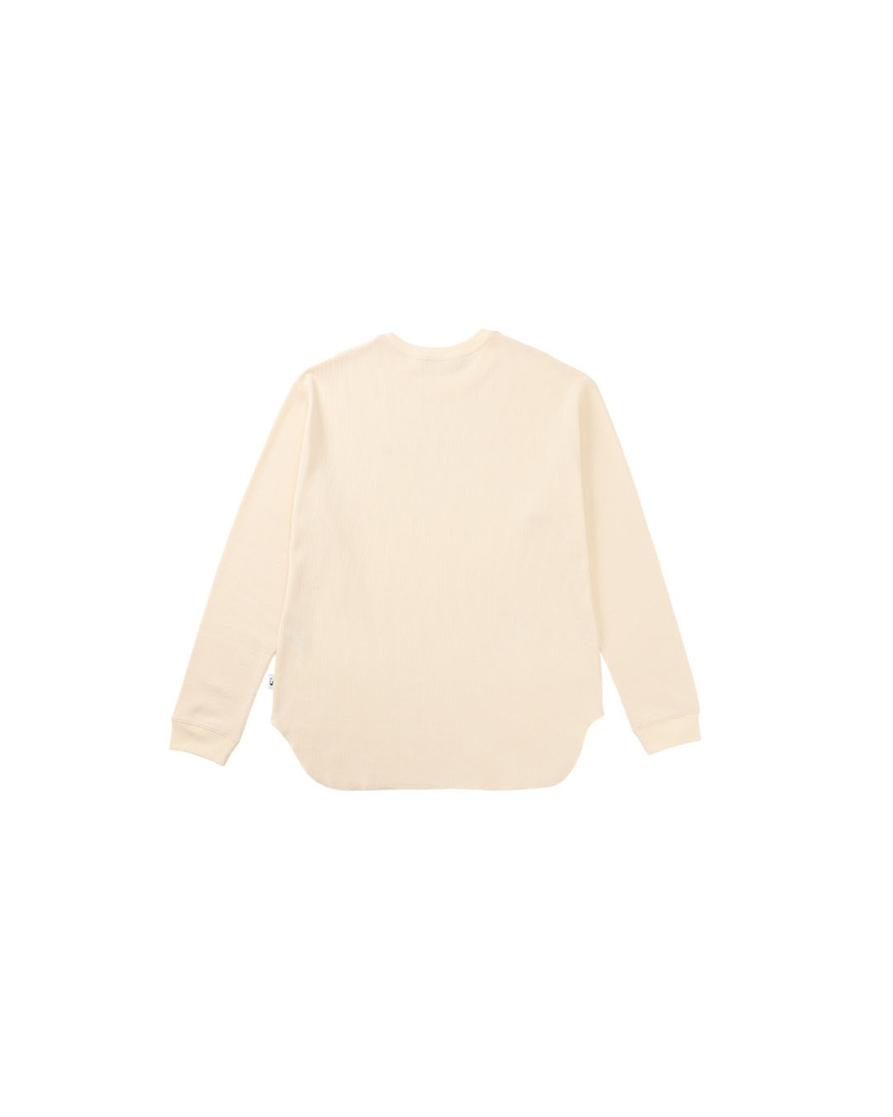 【#Re:room】ONE POINT WAFFLE LONG SLEEVE［REC921］