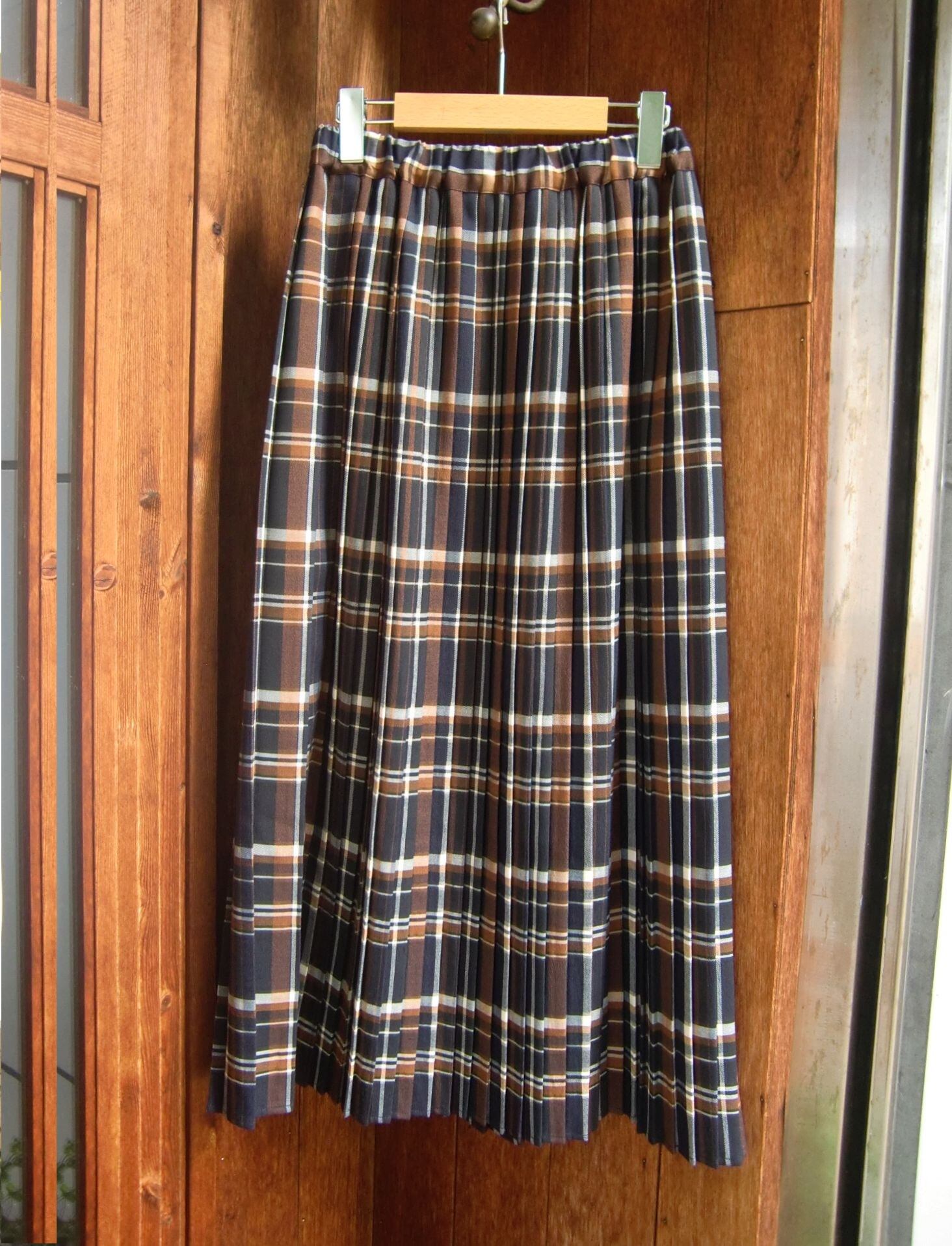 sosotto ：チェック切替プリーツスカート | Blanco