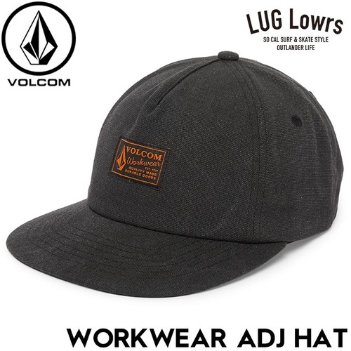 VOLCOM ボルコム ヴォルコム WORKWEAR ADJ HAT スナップバックキャップ 帽子 V_D5512503 SCB7 26SP 日本代理店正規品
